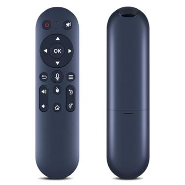 Imagem de RETROSUN Controle remoto de voz de substituição para feifeaouy HY260pro HY300 Plus, para Salange HY260pro, para Magcubic HY310 HY300 Ultra, para mini projetor portátil ENUOSUMA, para WellSonic