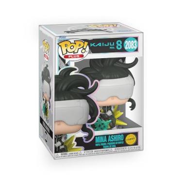 Imagem de Epic Collectibles Pop Anime: Kaiju No. 8 - Boneco de vinil mascarado de Mina Ashiro (variante Chase) com protetor de caixa compatível com Funko