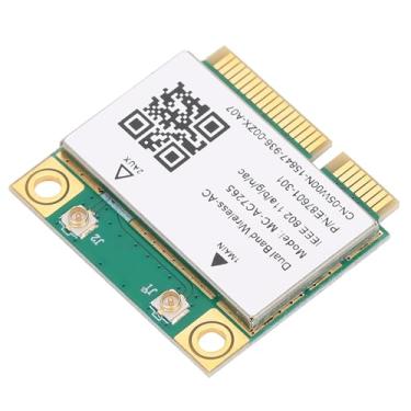Imagem de RiToEasysports Carta de Rede Sem Fio de -Cartão de Gigabit de Dupla Banda de 1200 Mbps para 4.2 Mini PCI-E MC-AC7265, Compatível Com 7/8/10