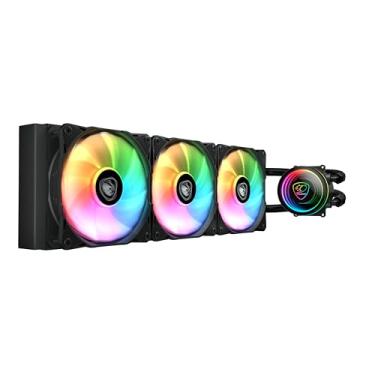 Imagem de Water Cooler Cougar Poseidon Elite ARGB Preto 360 com Bomba Espelho Infinito 3MPSD360.0001