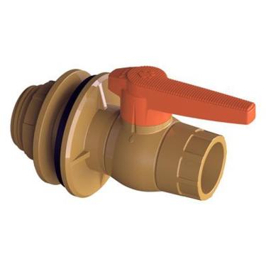 Imagem de Adaptador Para Caixa D' água Com Registro Dn50 - 27955690 - Tigre Adaptador Flange De Caixa D Agua Com Registro 50mm