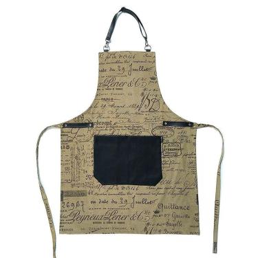 Imagem de Avental Vivain Churrasqueiro Adulto Marrom