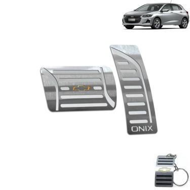 Imagem de Pedaleira Automático Chevrolet Onix 2020 Prata
