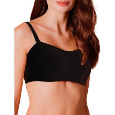 Imagem de Sutiã Bustiê com Aro e sem Bojo W Triumph 24865, Preto, 48