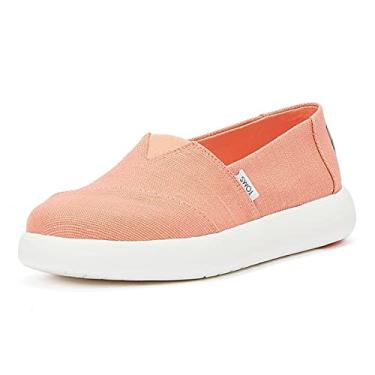 Imagem de TOMS pentru femei, Alpargata Mallow Slip-On Coral 5 M portocaliu