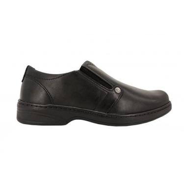 Imagem de Sapato Pegada Masculino Calce Fácil 121272, Preto, 41