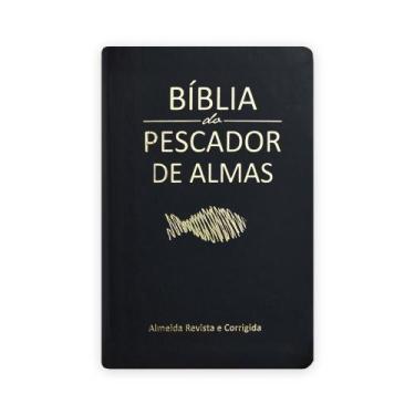 Imagem de Bíblia Do Pescador De Almas - ARC  Letra Normal  Tamanho Médio  Luxo P