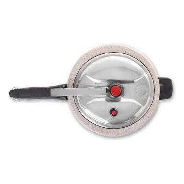 Imagem de Panela De Pressão Cerâmic Life Vapt 23cm 7,5l Vanilla Brinox