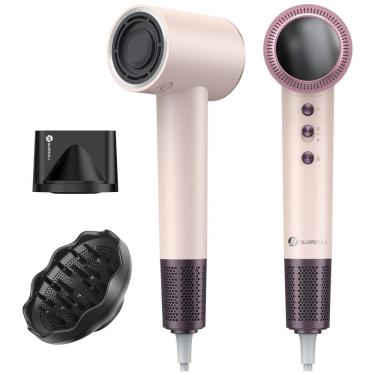 Imagem de Secador de Cabelo Profissional slopehill 160.000 RPM 0,8lb UltraLeve, Tecnologia de 6 Bilhões de Íons para Redução de 98% do Frizz