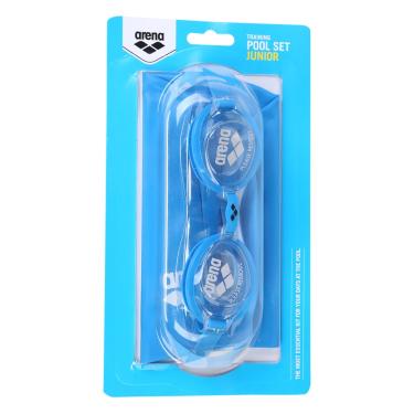 Imagem de Kit Mergulho Infantil Arena Natação Pool Set Jr com Óculos Arena/Touca Arena-Unissex
