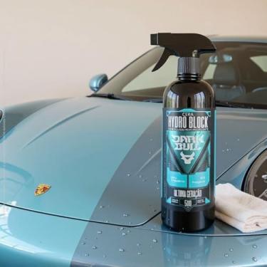 Imagem de DARK BULL, Cera Líquida Automotiva Carnaúba e Sílica 500ml HYDRO BLOCK, Hidrorrepelente Base De SiO2 Ceramic Liquid Wax Brilho e Proteção Spray