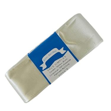 Imagem de TRADER, Fita De Cetim Trader 38mm N°9 Com 10 Metros, COR 02 PEROLA