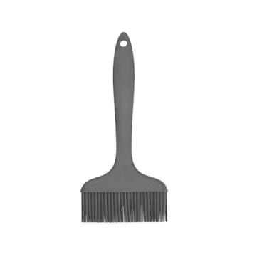 Imagem de Pincel de silicone para pastelaria, perfeito para churrasco, cozinha, cozinha, pode ir à lava-louças (preto)