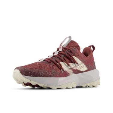 Imagem de New Balance Tênis de corrida feminino Dynasoft Tektrel V1 Trail, Borgonha lavada/vinho monarca/cinza pérola, 9.5 Wide