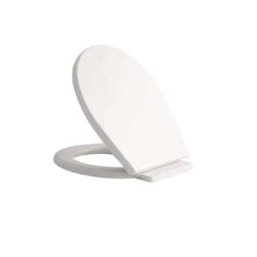 Imagem de Assento De Vaso SanitáRio Assento Amofadado Para Vaso SanitáRio Com Tampa Oval Fechamento