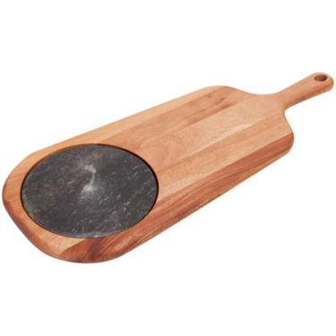 Imagem de Tábua de Frios de Madeira Retangular Tramonti - Tramontina Mogno Afric