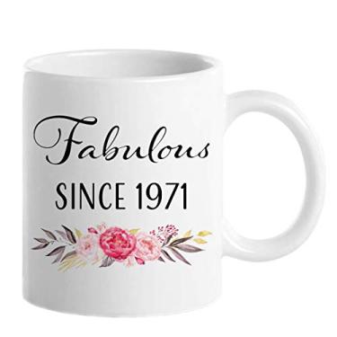 Imagem de 1970 Presentes de aniversário de 55 anos para mulheres e homens, caneca de café para presente de aniversário de 55 anos, ideias engraçadas de presentes de aniversário de 55 anos - Canecas de café