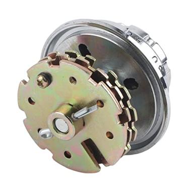 Imagem de AYNEFY Fechadura de Discagem Codificada Em Disco, Fechadura de Combinação de Metal para Caixa de Joias e Armário de Documentos, Resistente à Ferrugem e Fácil de Instalar para Uso Doméstico e de