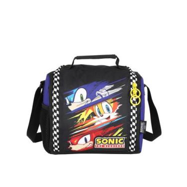 Imagem de Lancheira Térmica Merendeira SONIC Game Original - Luxcel, azul