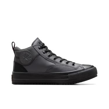 Imagem de Converse Tênis masculino Chuck Taylor All Star Malden Street Boot Mid, Matéria escura/preta/pedra sangrenta, 14 Women/12 Men