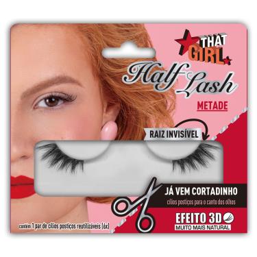 Imagem de Cílios Postiços That Girl Half Lash Metade 1 Par