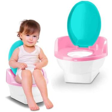 Imagem de Assento Redutor Sanitário Infantil Baby Land Penico Menina - CARDOSO