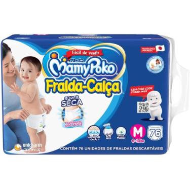 Imagem de Fralda Calça Descartável Mamypoko Cuidado Real M 68 Unidades, 1, M, 76