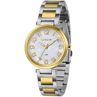 Imagem de Relógio Lince Feminino Ref: Lrtm031l36 B2sk Casual Bicolor
