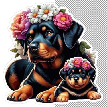 Imagem de Adesivos de Animais Kawaii para Quarto Infantil Decorativos para Crianças e Bebês 30x30cm