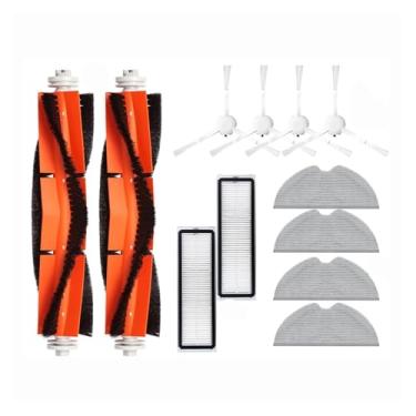 Imagem de Compatible With Xiaomi Mijia 1C 1T STYTJ01ZHM Mi Robot Vacuum Mop Dreame F9 Hepa Filter Main Side Brush Mop Cloth Cleaner Accessories(Light green)