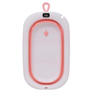 Imagem de Banheira Retrátil com Termômetro  0 a 24 Meses Capacidade 31L Zippy - 