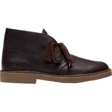 Imagem de Clarks Bota masculina Tilden Top Fashion, Marrom escuro Lea, 45