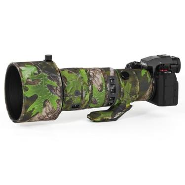 Imagem de CHASING BIRDS Revestimento impermeável de camuflagem de lente para Sigma 500 mm F5.6 DG DN OS capa protetora de lente à prova de chuva versão IV (camuflagem de folha verde, montagem em L)