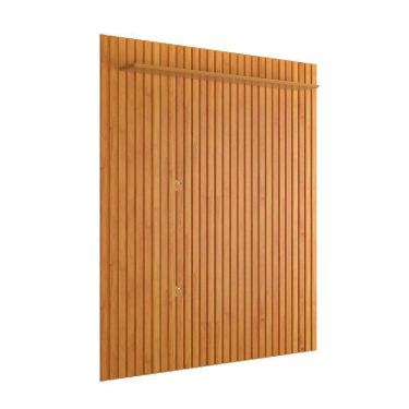 Imagem de Painel Ripado Impacto Para Tv Até 75 Polegadas Cinamomo