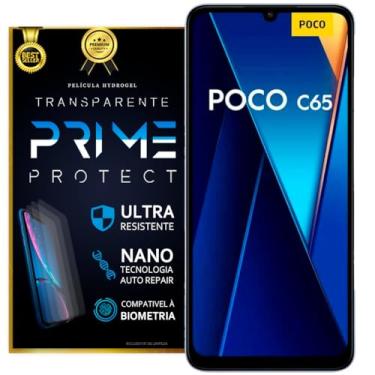 Imagem de Película de Hidrogel Mi Poco C65 Frontal Transparente ou Fosca (Transparente)