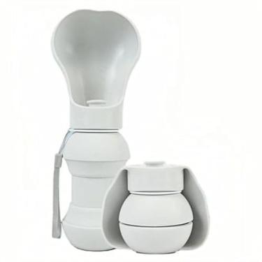Imagem de Bebedouro Portátil de Silicone para Animais de Estimação, Recipiente de Água para Cães e Gatos