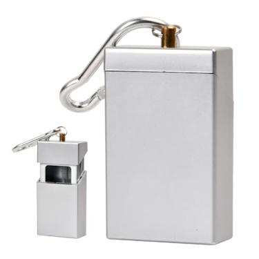 Imagem de 1 cinzeiro, prata, pequeno cinzeiro portátil para casa/exterior