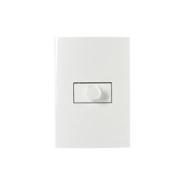 Imagem de Variador Luz/Velocidade Margirius Sleek Com Placa 4X2 Branca