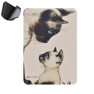 Imagem de Yzlvigrous Capa para Kindle Paperwhite 12th/Coloroft Signature Edition 1ª Geração 2024, Tampa Traseira de TPU Macia de 7 Polegadas com Sono/despertar Automático, Modelo: SA569P/SA568B/SA59CP