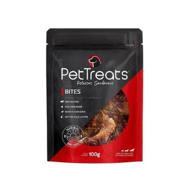 Imagem de Petisco Natural Para Cachorro Pet Treats Bites 100G