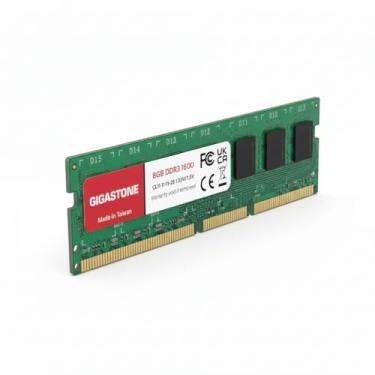 Imagem de 【RAM DDR3】 Memória de desktop GIGASTONE 8GB DDR3/DDR3L 1600MHz (PC3-12800) Baixa Tensão 1,35V/1,5V UDIMM 240-Pin Non-ECC Unbuffered CL11 Atualização de PC de alto desempenho (compatível com 1333MHz)