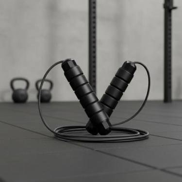 Imagem de Corda De Pular Profissional Speed Rope Fitness Ajustável De 3m Com Rolamento e Cabo De Aço Revestido