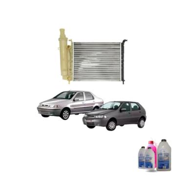 Imagem de Kit Radiador Palio 97> C/Ar Aditivo Visconde RV Extra Rosa Água Desmineralizada