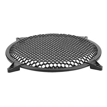 Imagem de Generic Capa de Alto-falante Protetor Resiliente para Subwoofer, Plástico Preto 6 Polegadas/8 Polegadas/10/12 para Modificação de áudio do Carro (#04)