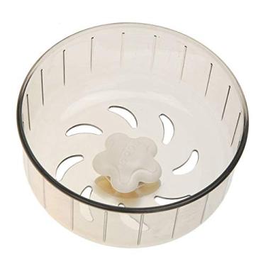 Imagem de Roda de Exercício Disco para Hamster Silenciosa Anti-Derrapante Brinquedo Esportiva Pets Plástico Premium Acessórios Jaula Pequenos Gerbil