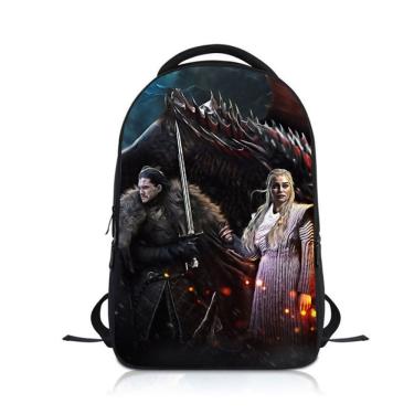 Imagem de Mochila escolar Game Of Thrones Anime para crianças