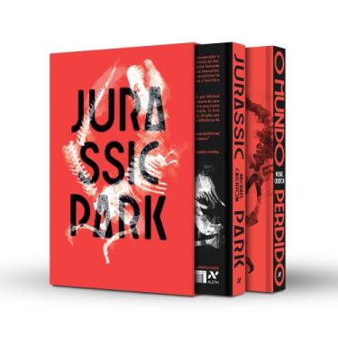 Imagem de Livro - Box Jurassic Park - Edição capa dura - Editora Aleph