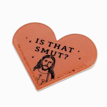 Imagem de Marcador de livro de couro engraçado para mulheres, homens, cristãos, presentes para mulheres, amantes de livros, melhor amiga, irmã, leitora, presente de aniversário para adultos, adolescentes