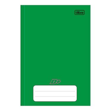 Imagem de Caderno Brochurão Tilibra Capa Dura Verde 96 Folhas