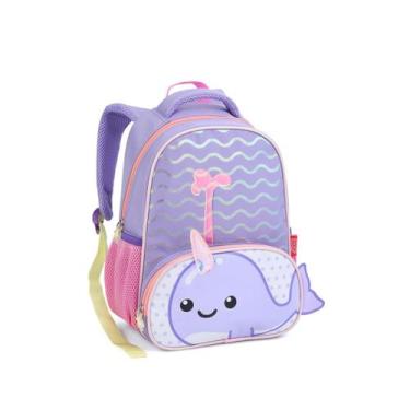 Imagem de Mochila Escolar Costas Infantil Creche Bichinhos Divertida - Seanite, 